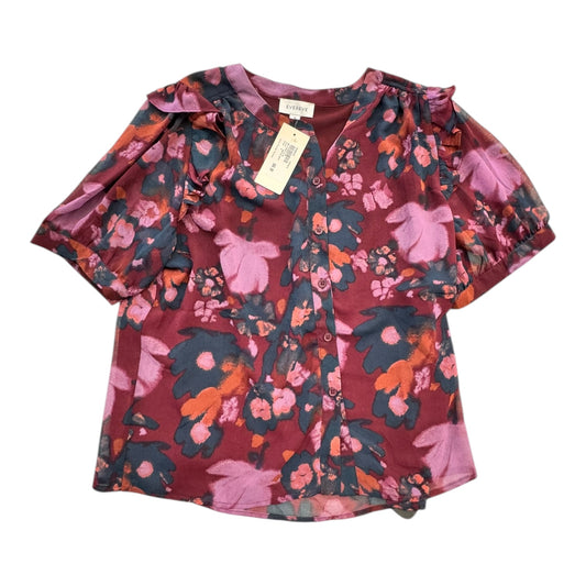 Top Ss By Evereve In Purple, Size:M