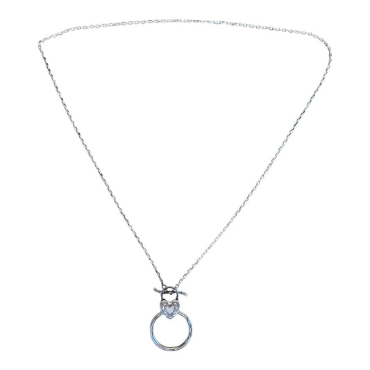 Necklace Designer By Brighton In Silver