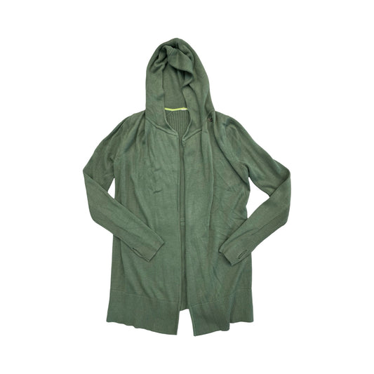 Sweater Cardigan By Lululemon In Green, Size:M