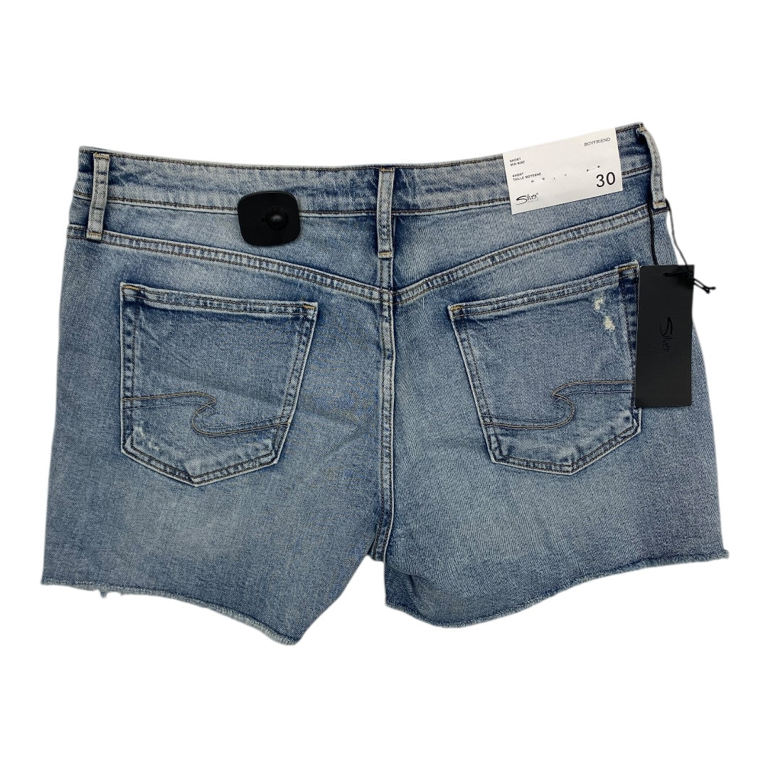 Shorts By Silver In Blue Denim, Size:10