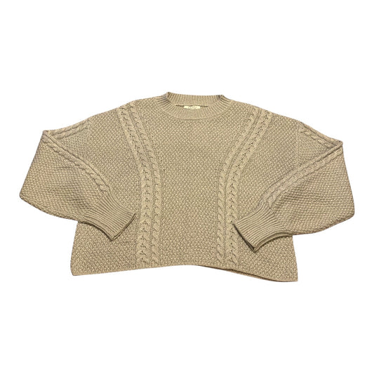 Sweater By Z Supply In Gold, Size:M