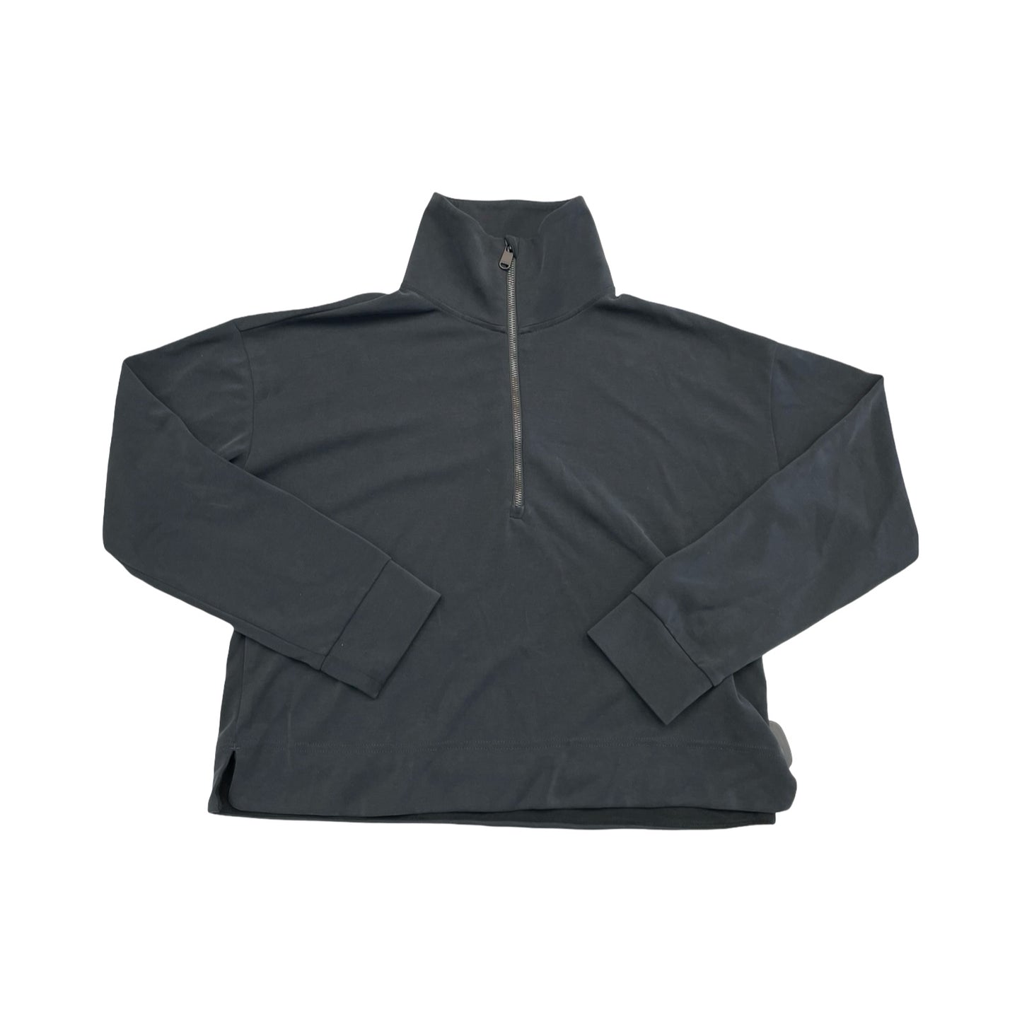 Sweatshirt Collar By Athleta In Black, Size:M