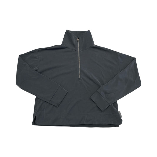 Sweatshirt Collar By Athleta In Black, Size:M