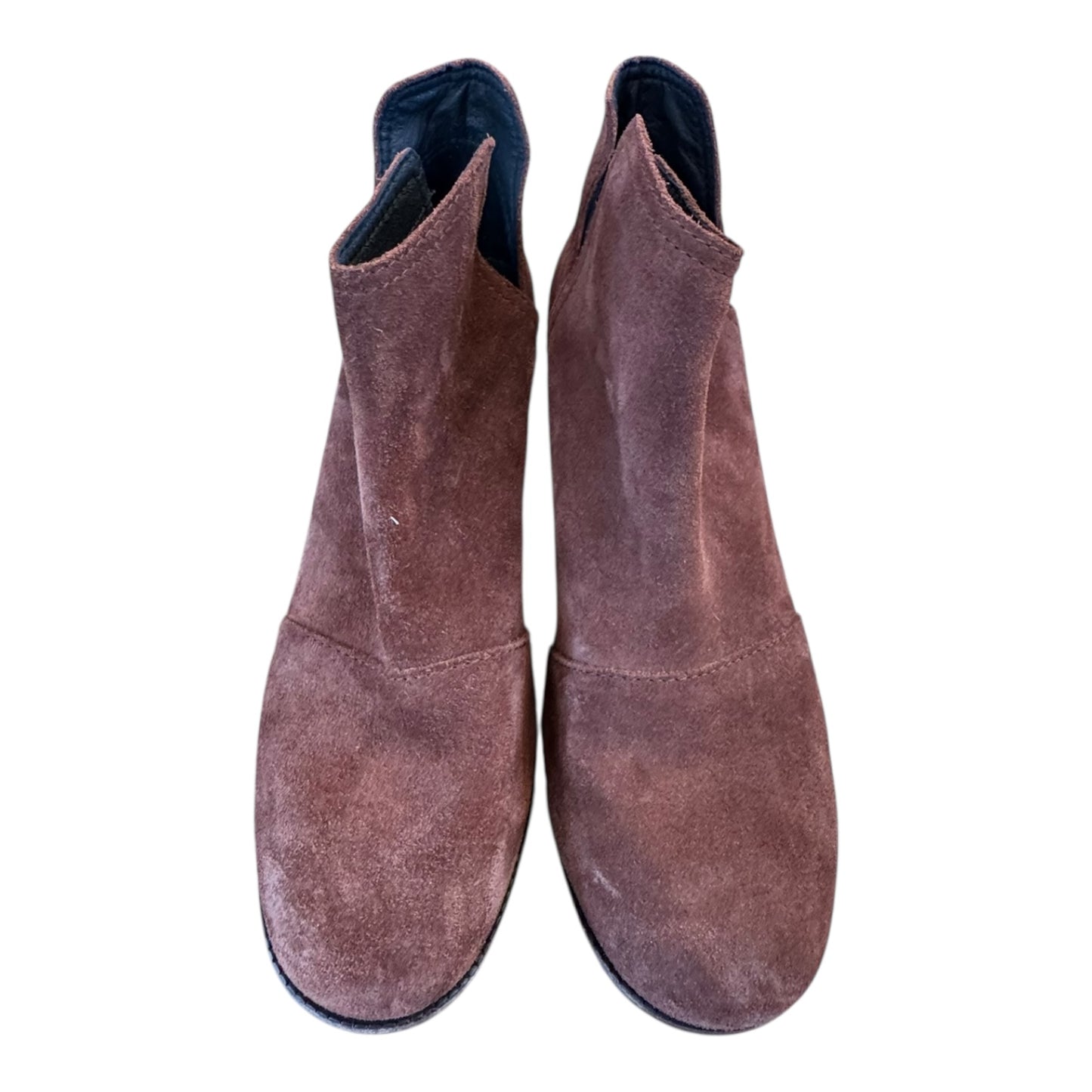 Boots Ankle Heels By Sorel In Brown, Size:7
