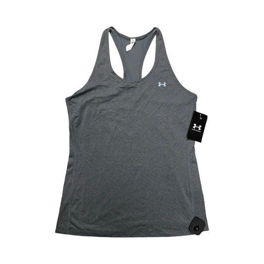 Athletic Tank Top By Under Armour In Grey, Size:M