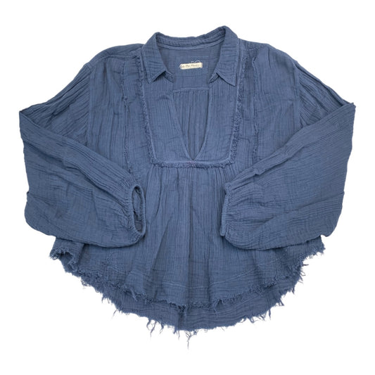 Jeans Boot Cut By Spanx In Blue Denim, Size:M