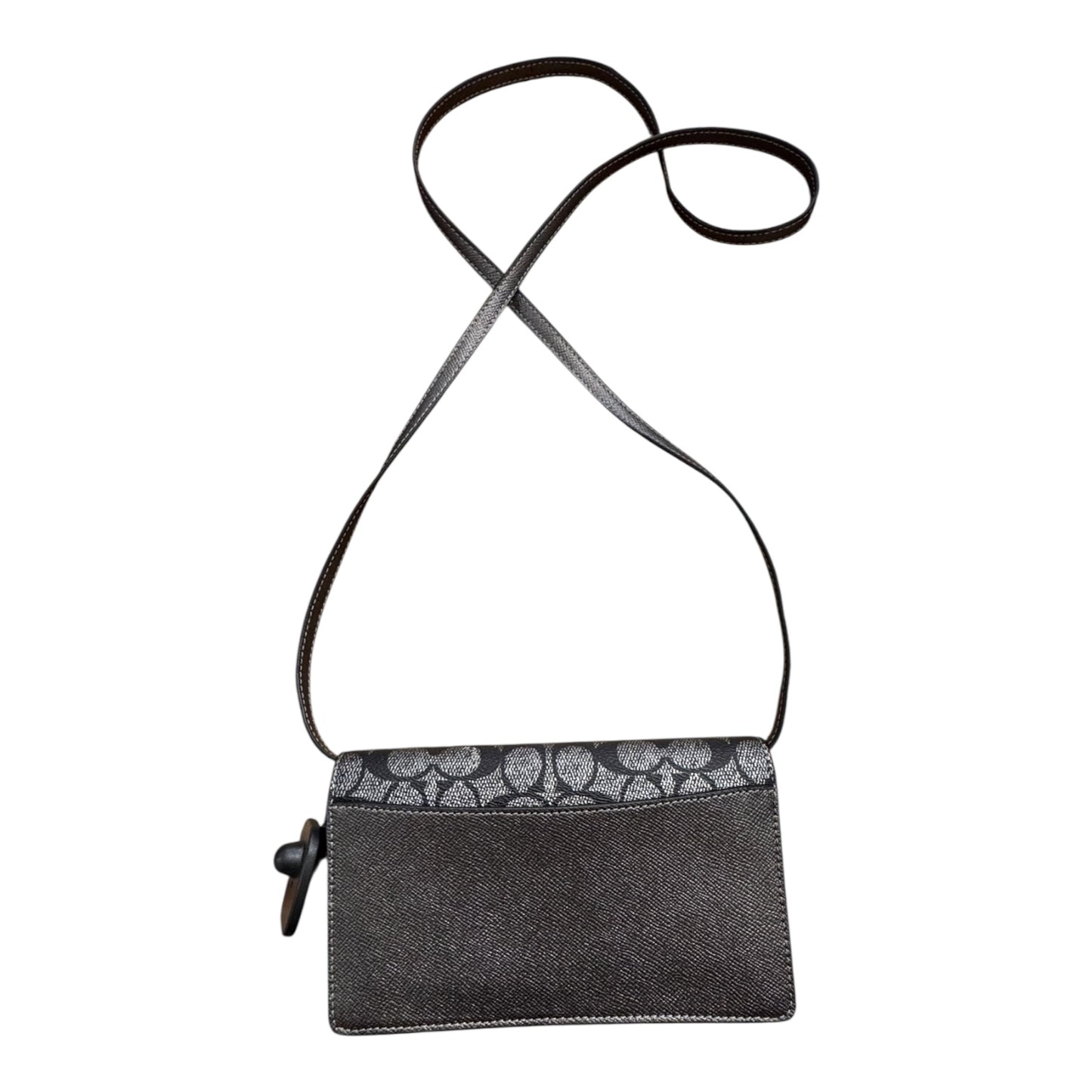 Handbag Designer By Coach In Grey, Size:Small