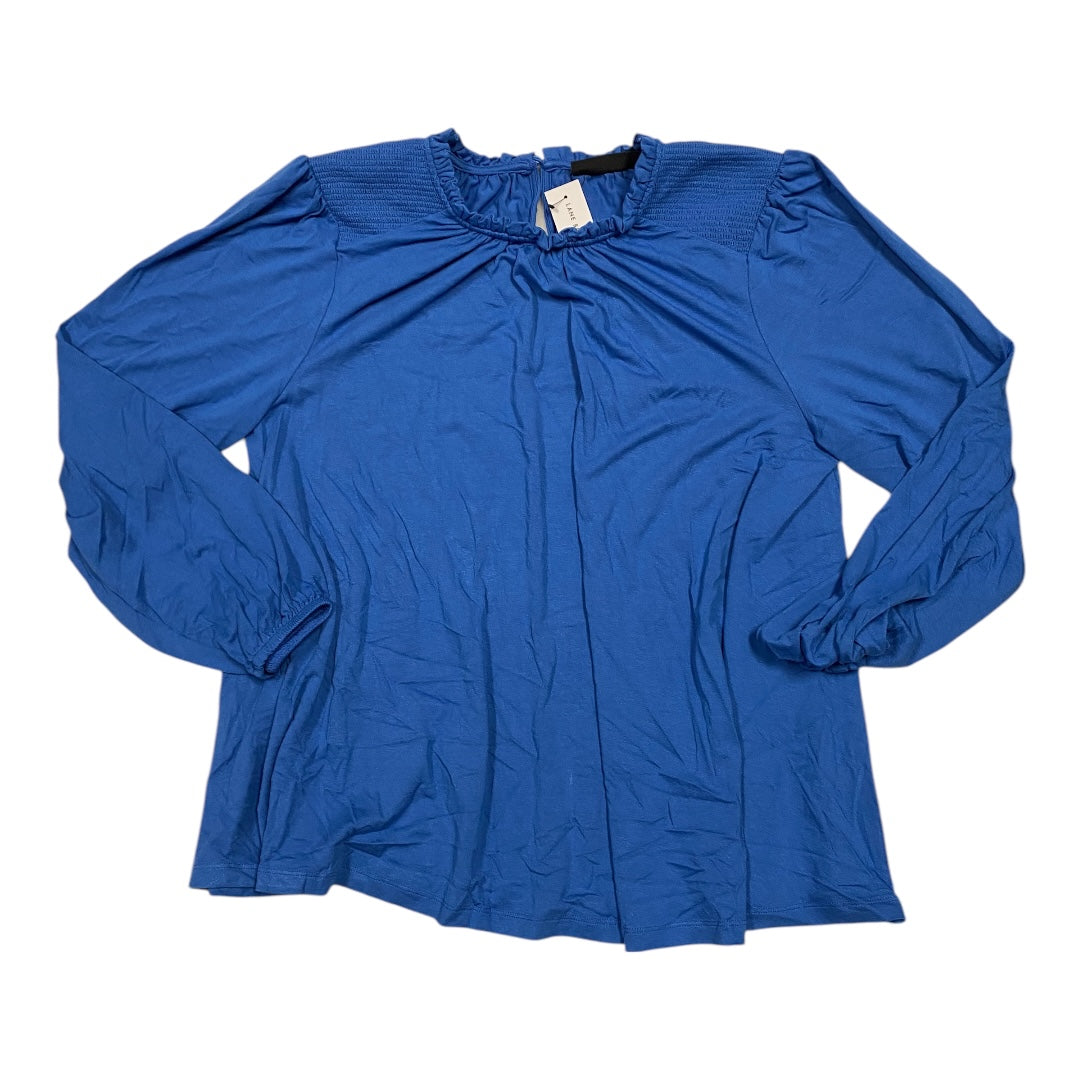 Top Ls By Lane Bryant In Blue, Size:14