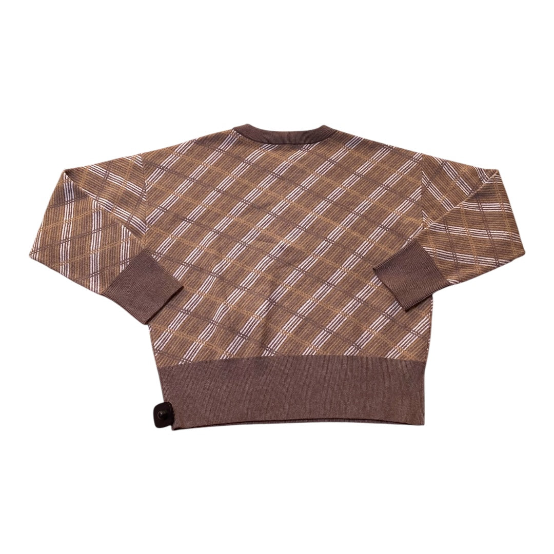 Sweater By Ann Taylor In Brown, Size:Xl