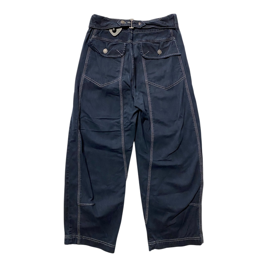 Pants Wide Leg By Free People In Navy, Size:0