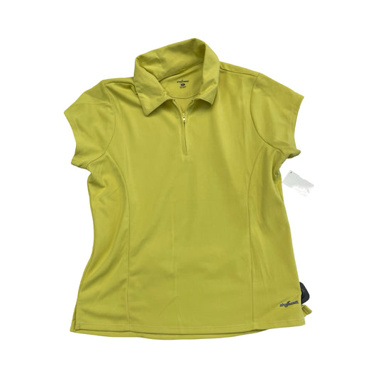 Athletic Top Ss By Cmc In Yellow, Size:M