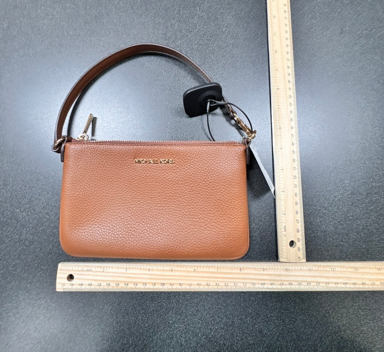 Handbag Designer By Michael Kors In Brown, Size:Small