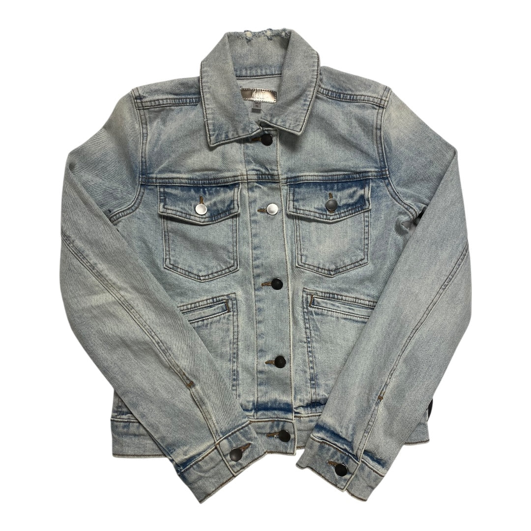 Jacket Denim By Kut In Blue Denim, Size:Xs
