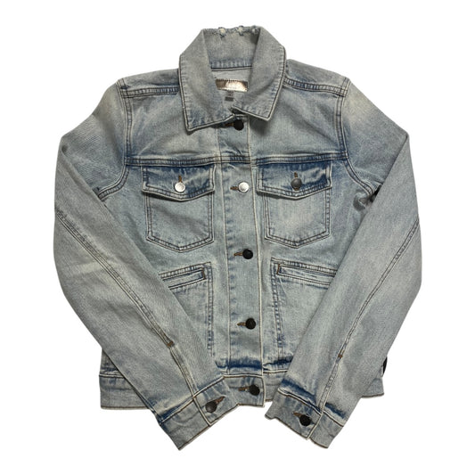 Jacket Denim By Kut In Blue Denim, Size:Xs