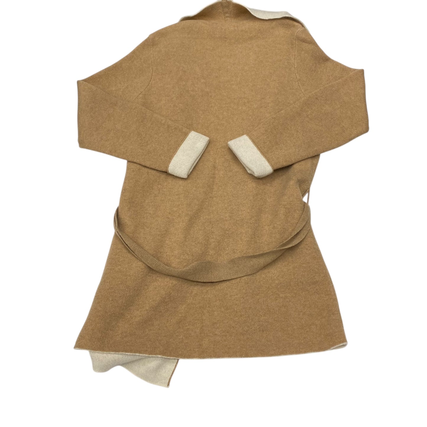 Sweater Cardigan By Cmc In Tan, Size:Xl