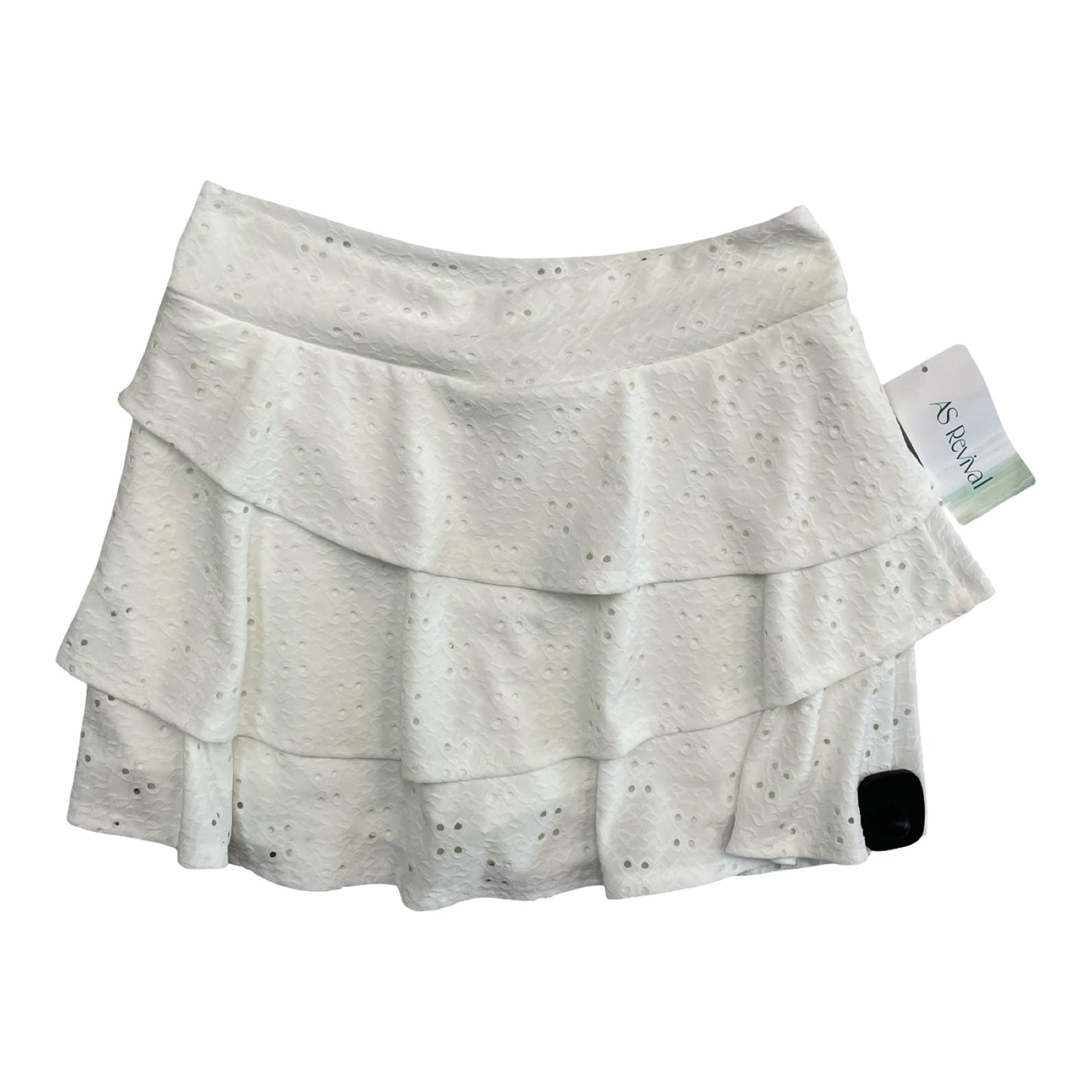 Skort By As Revival In White, Size:L