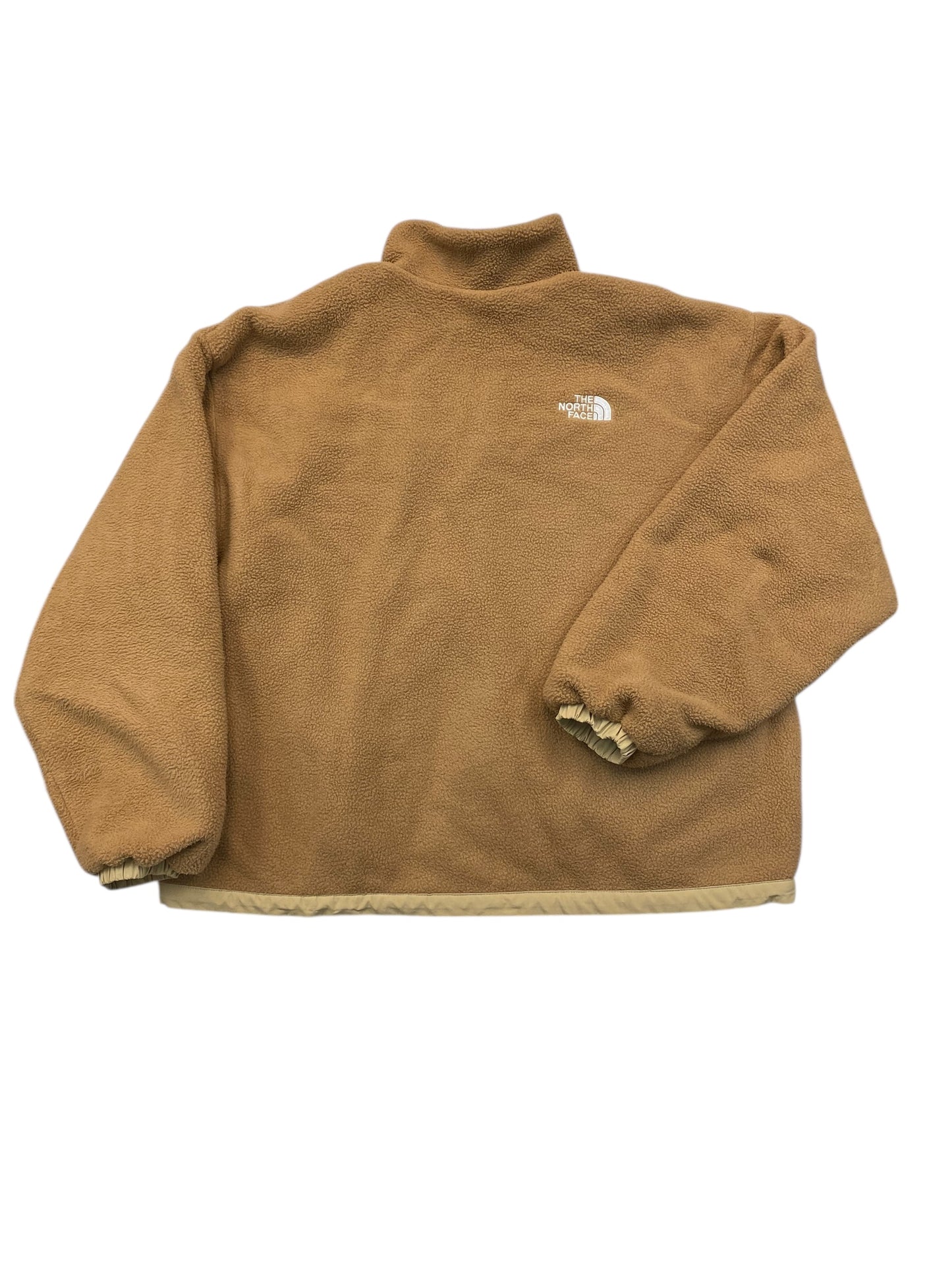 Jacket Faux Fur & Sherpa By The North Face In Tan, Size:Xxl