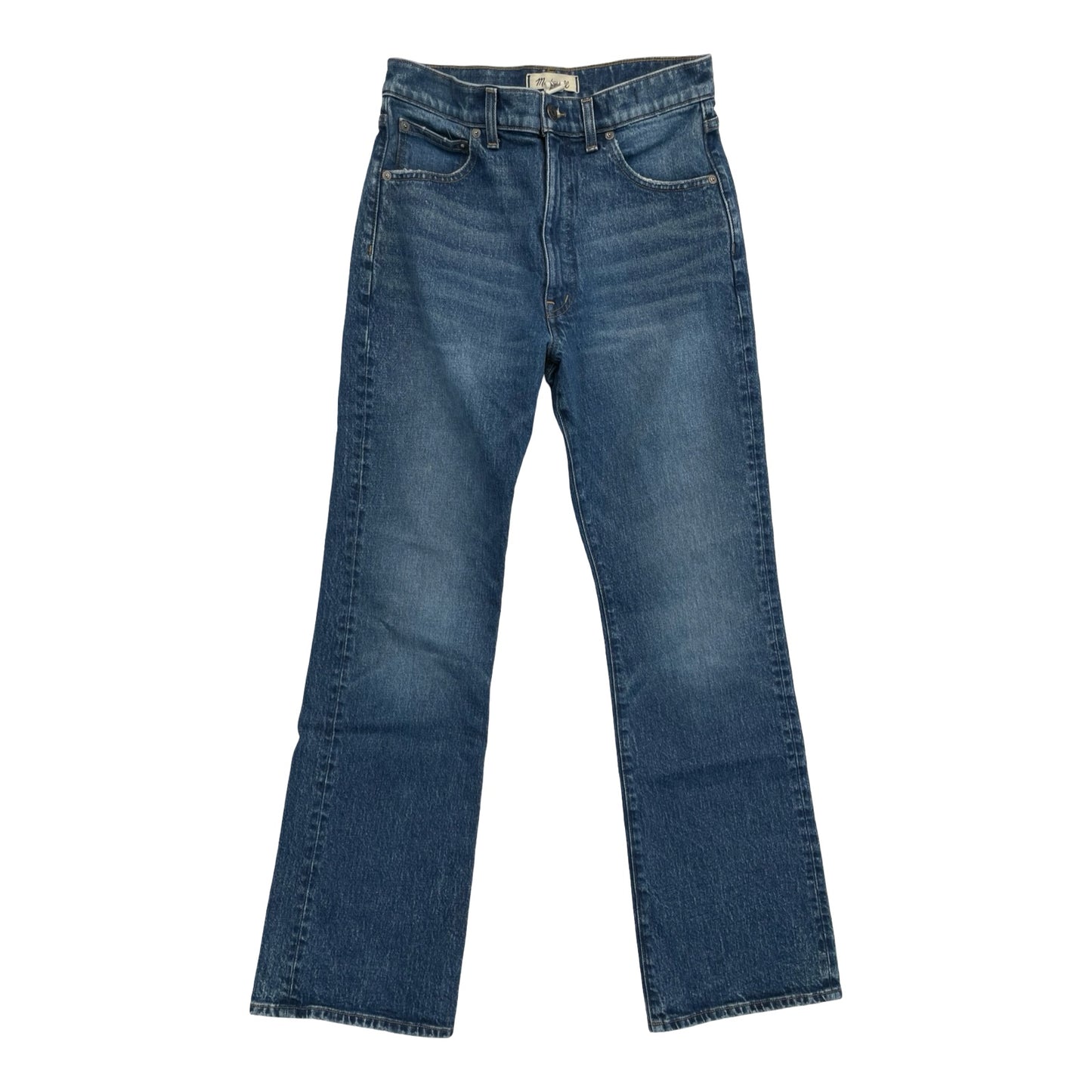 Jeans Straight By Madewell In Blue Denim, Size:4
