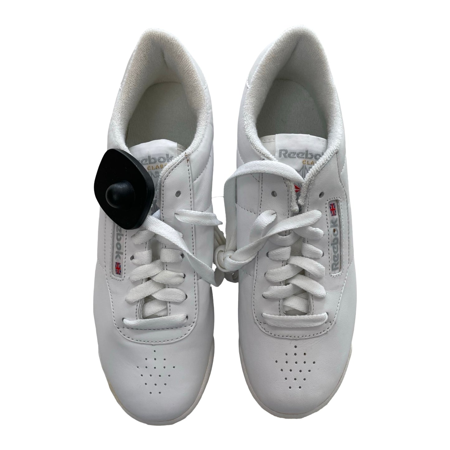 Shoes Athletic By Reebok In White, Size:7.5