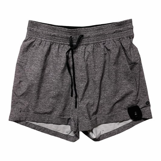Athletic Shorts By Lululemon In Grey, Size:4