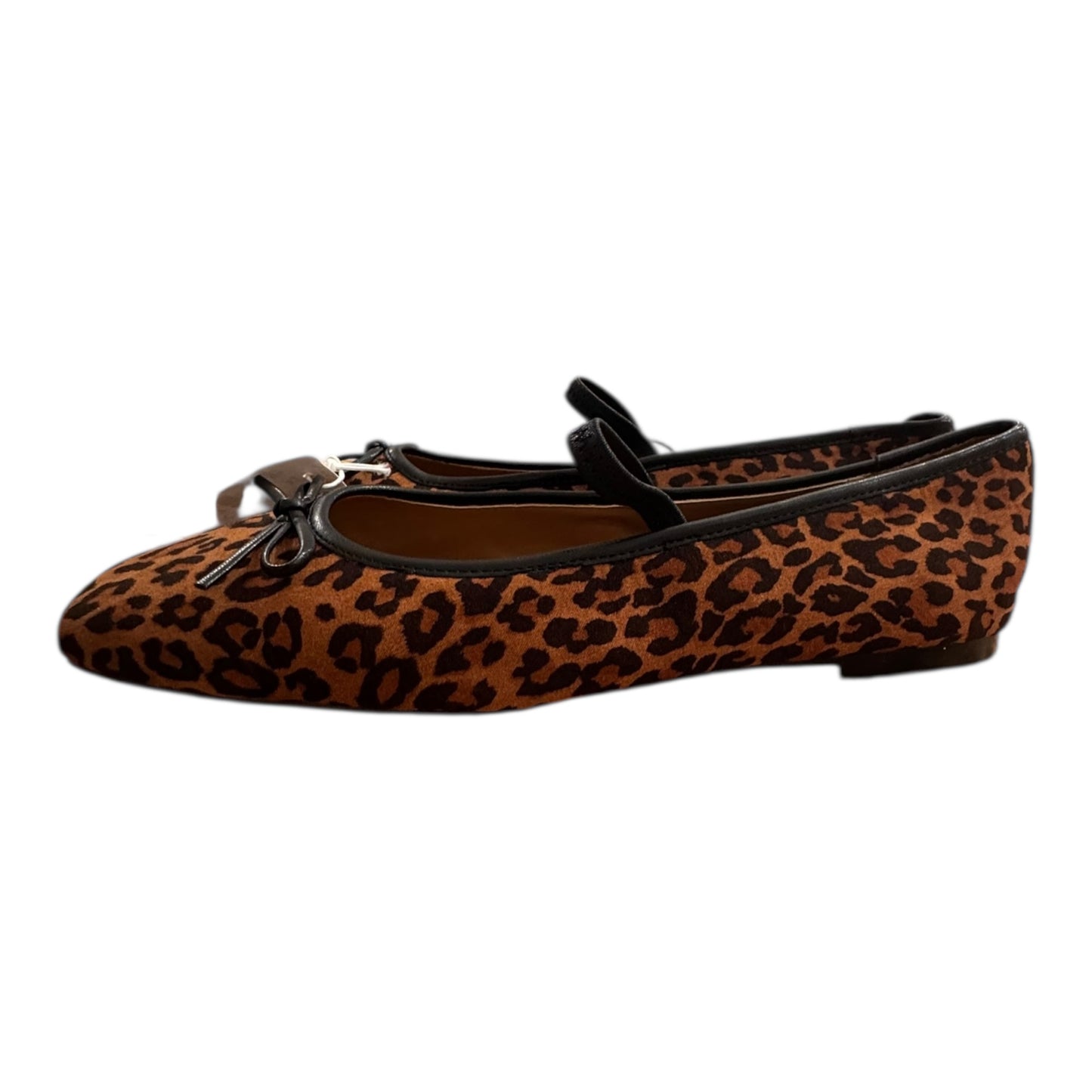Shoes Flats By J. Crew In Animal Print, Size:10.5