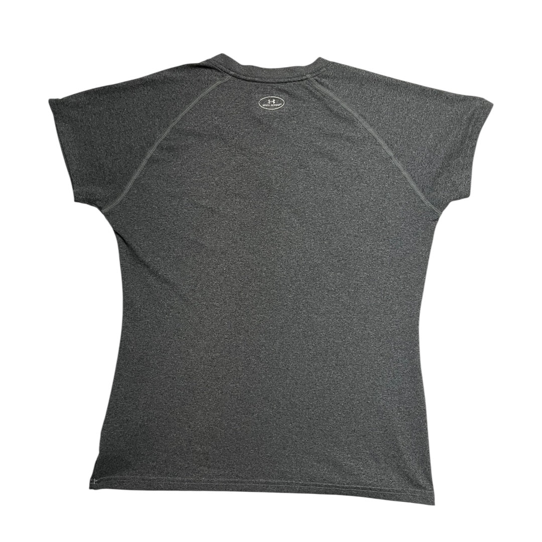 Athletic Top Ss By Under Armour In Grey, Size:M