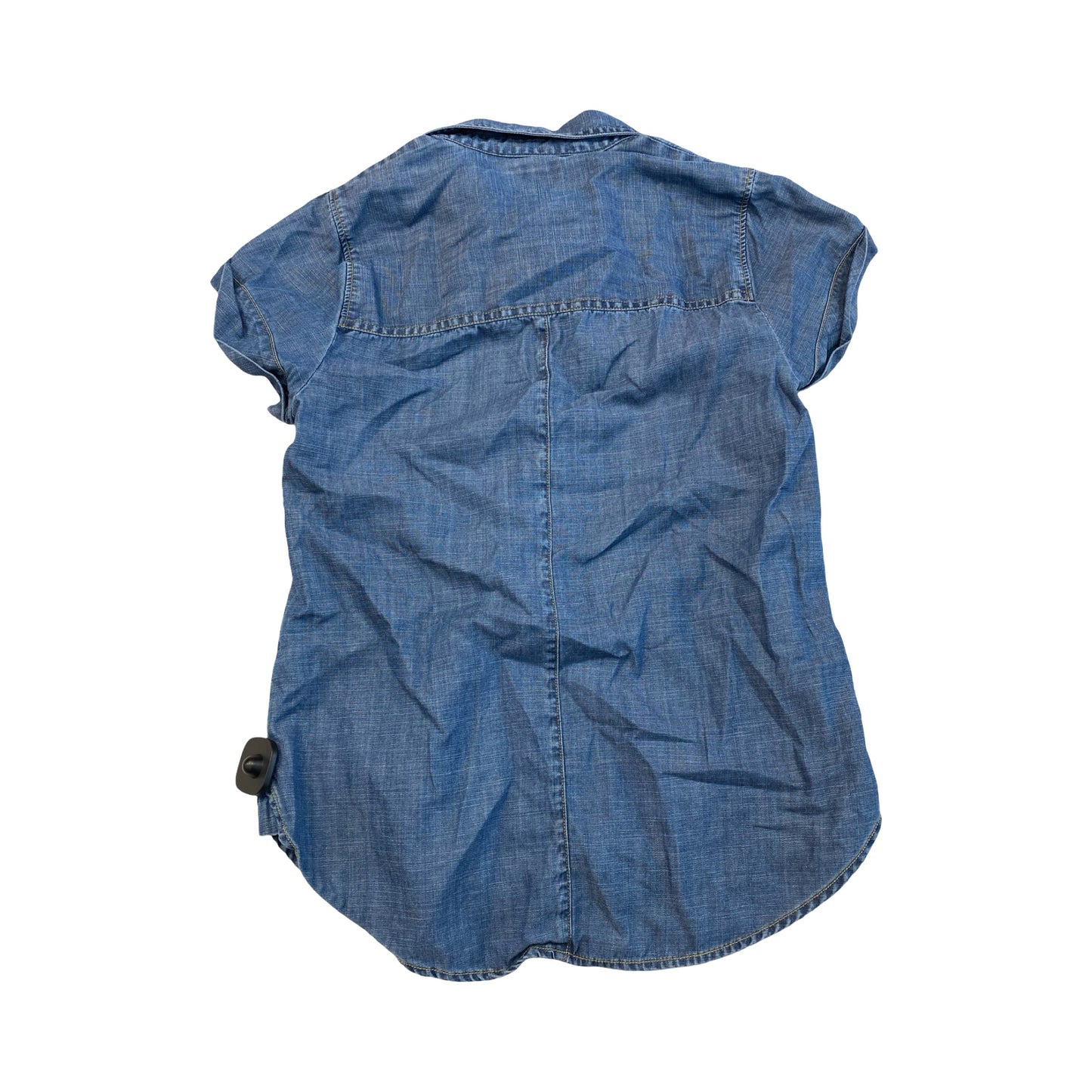 Top Ss By J. Crew In Blue Denim, Size:S