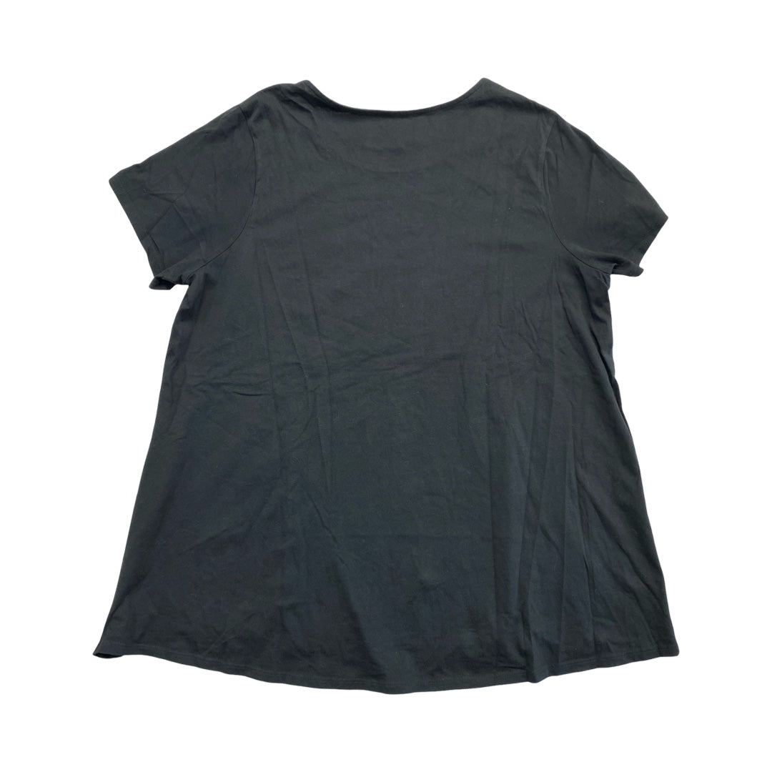 Top Ss By Pure Jill In Black, Size:Xl