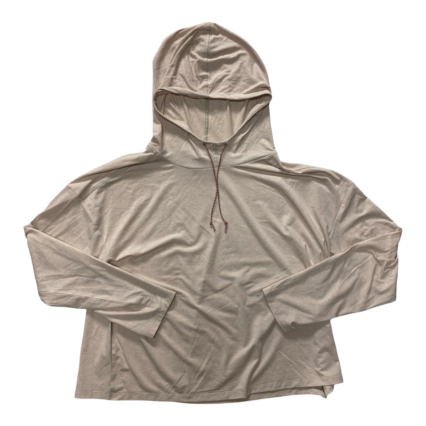 Athletic Sweatshirt Hoodie By Patagonia In Tan, Size:Xl
