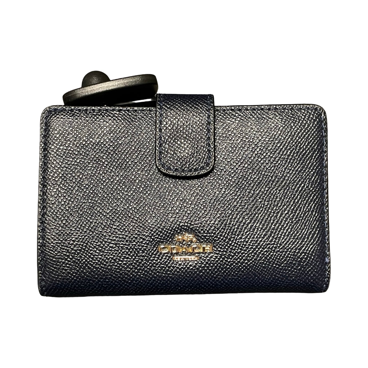 Wallet Designer By Coach In Navy, Size:Medium