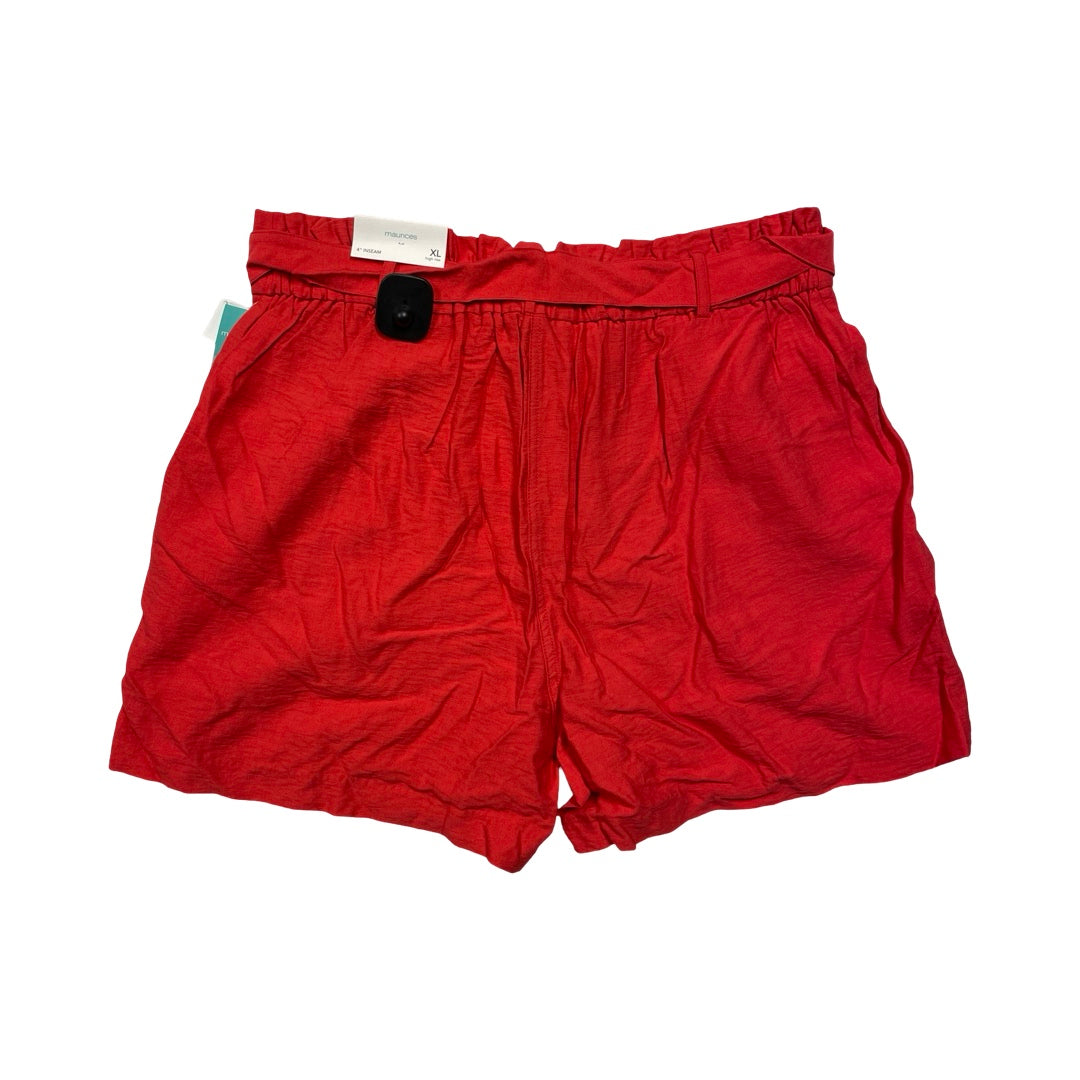 Shorts By Maurices In Red, Size:Xl