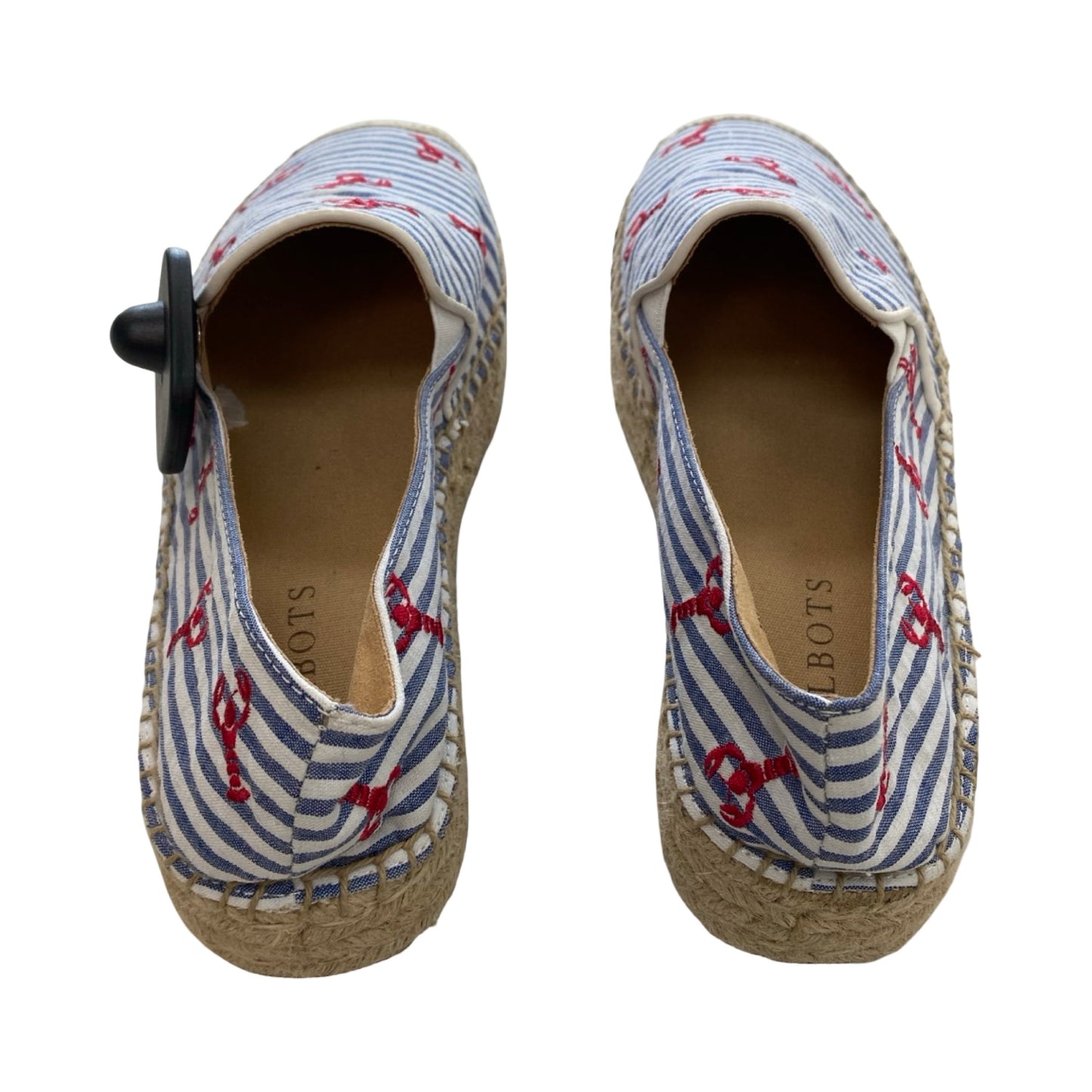 Shoes Flats By Talbots In Striped Pattern, Size:8