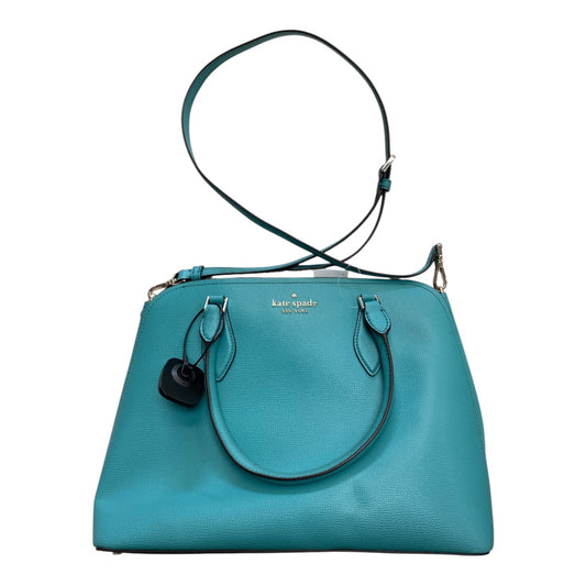 Handbag Designer By Kate Spade In Teal, Size:Large
