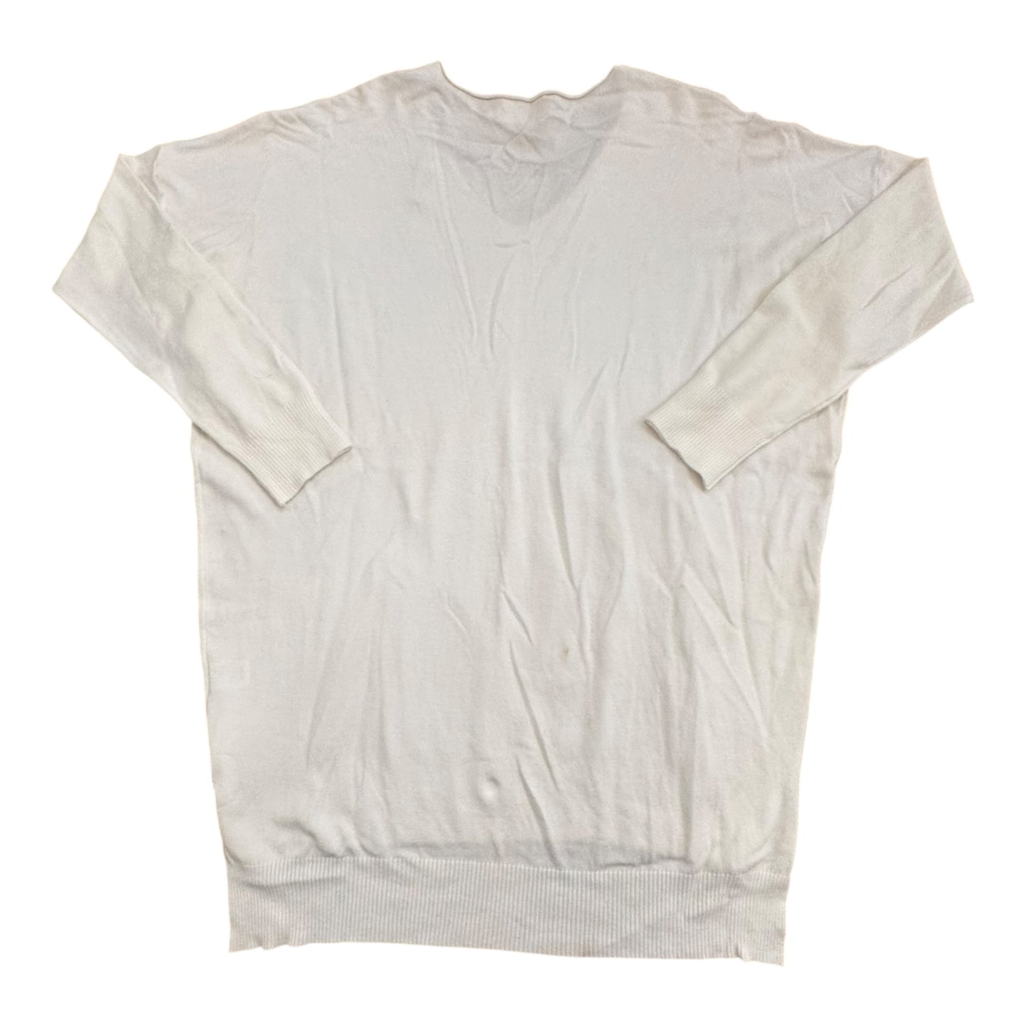 Sweater By Dreamers In White, Size:M