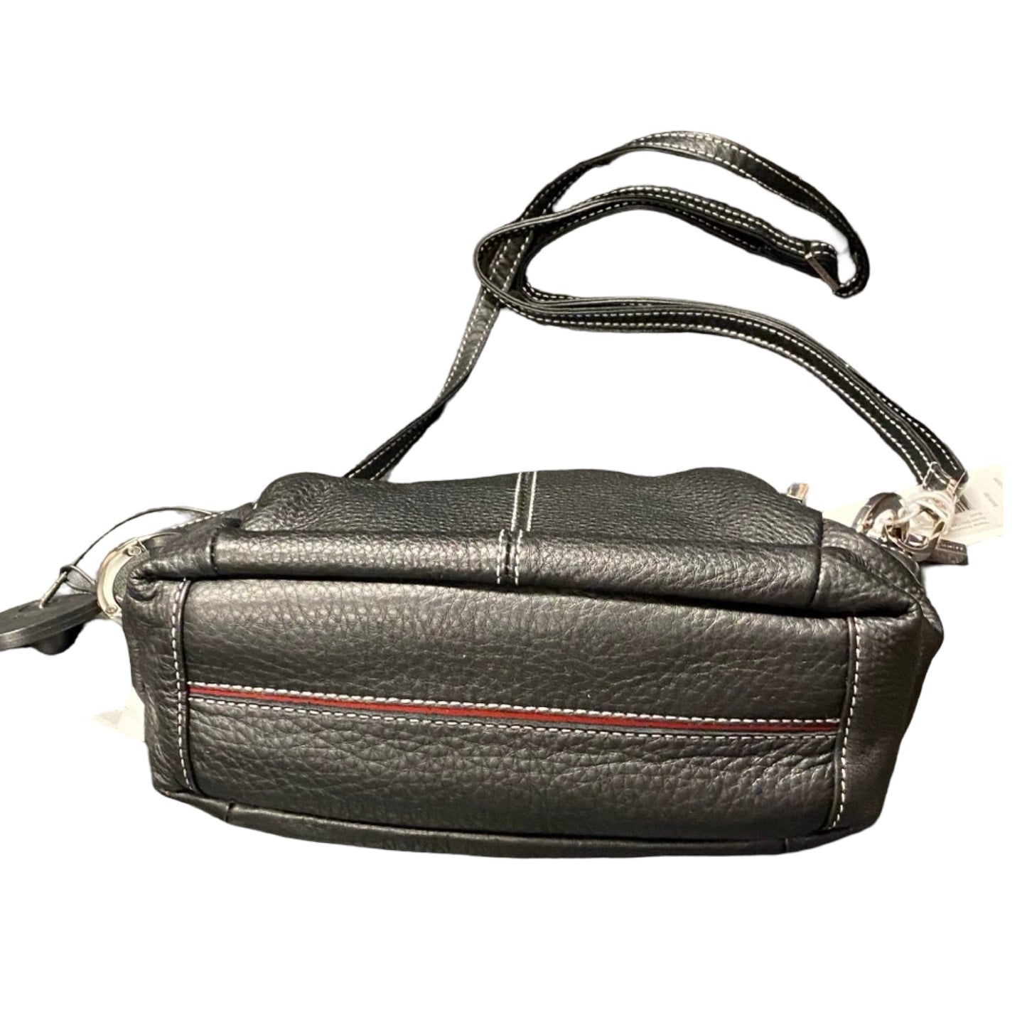 Handbag Designer By Hammitt In Black & Silver, Size:Small