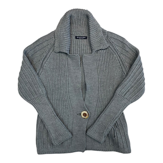 Sweater Cardigan By Cmc In Grey, Size:M