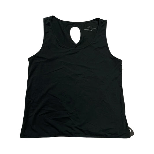 Athletic Tank Top By J. Jill In Black, Size:L