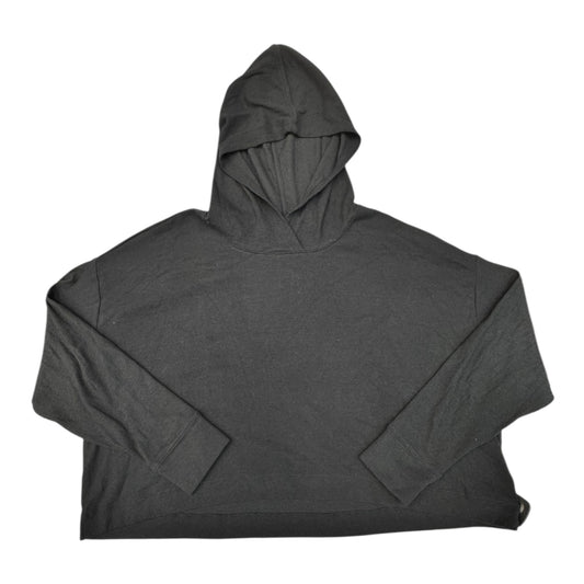 Athletic Top Ls Hoodie By Athleta In Black, Size:Xl