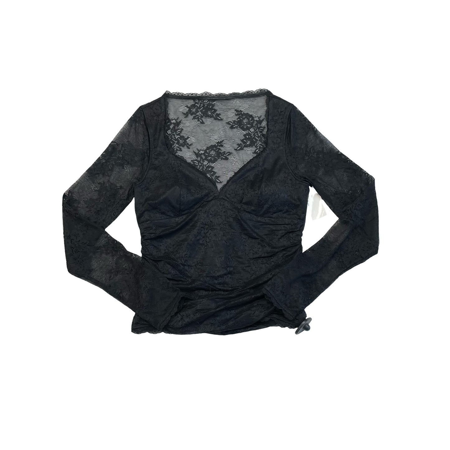 Top Ls By Abercrombie And Fitch In Black, Size:M