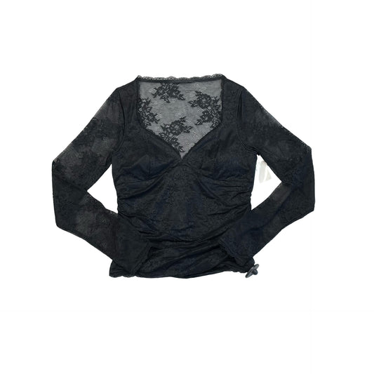 Top Ls By Abercrombie And Fitch In Black, Size:M