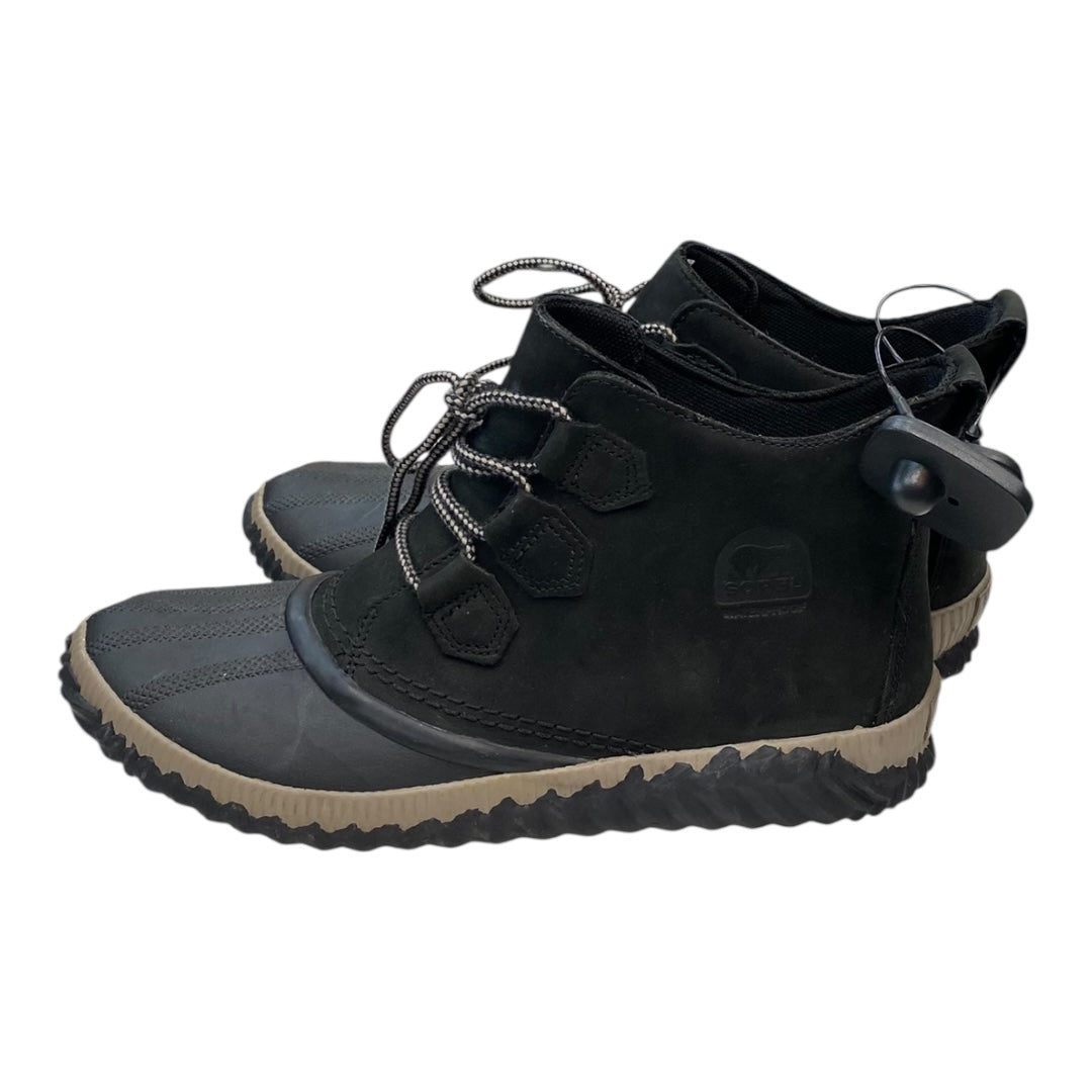 Boots Designer By Sorel In Black, Size:10