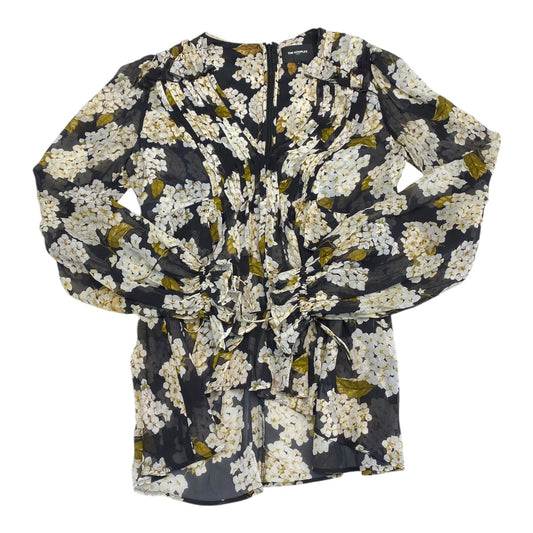 Top Ls Designer By Cma In Floral Print, Size:S