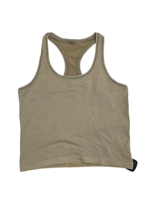 Athletic Tank Top By Lululemon In Tan, Size:10