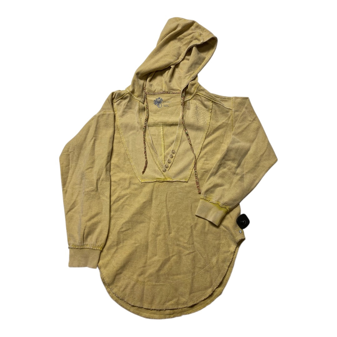 Top Ls By Pilcro In Yellow, Size:Xs