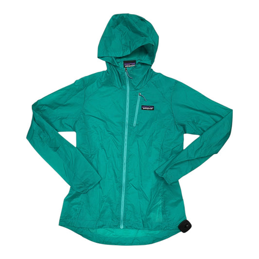 Athletic Jacket By Patagonia In Green, Size:S