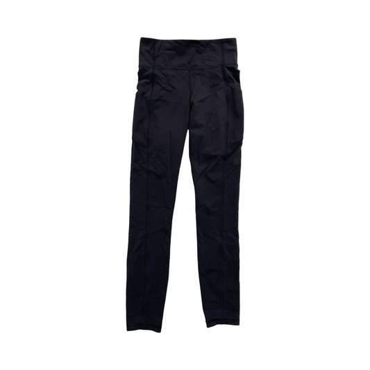 Athletic Leggings By Lululemon In Black, Size:4