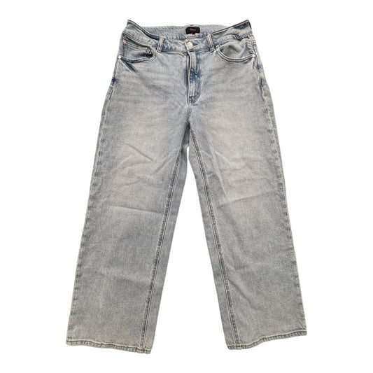 Jeans Wide Leg By Quince In Blue Denim, Size:12