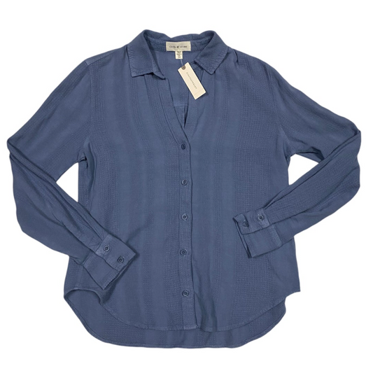 Top Long Sleeve By Cloth & Stone In Blue, Size: Xs