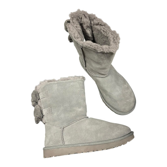 Boots Designer By Ugg In Grey, Size:8