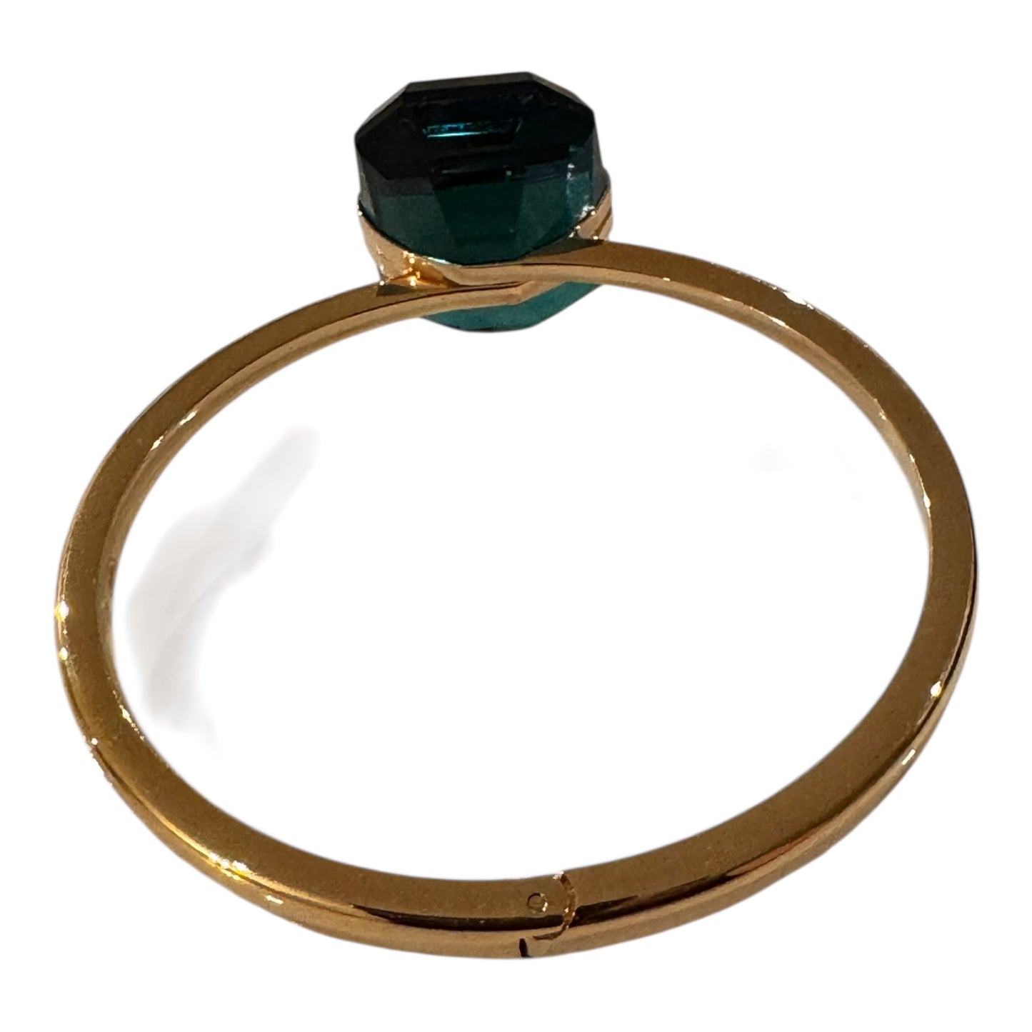 Bracelet Designer By Swarovski In Gold & Green